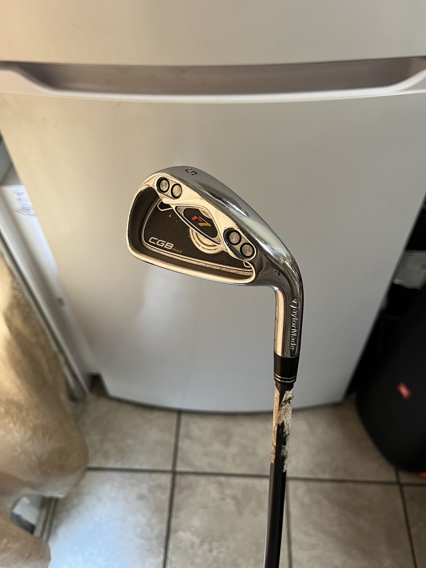 TaylorMade r7 CGB MAX 2008 Single 5 Iron - REAX 55g Superfast Graphite Senior Flex RH