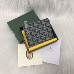 Goyard Victoire Wallet Grey
