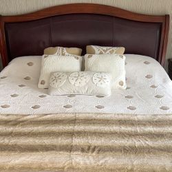 King Size Bedroom Set Solid Wood 