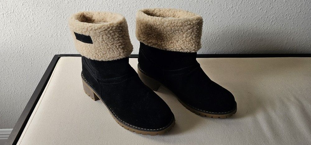Black Ankle Boot 8 1/2