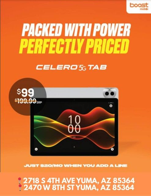 Celero TAB For Only $99