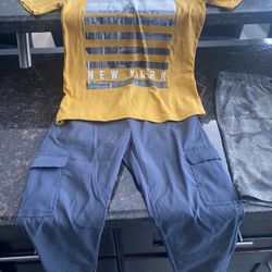 Boys Jogger Pants And Shirt