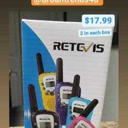 Walkie-talkie For CAMPING OR CHRISTMAS PRESENT 