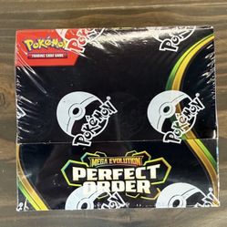 Pokemon Mega Evolutions Perfect Order Booster Box