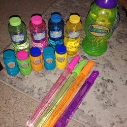 Lot of Bubbles! (14) Different kinds! New!