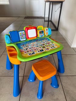 VTECH kids alphabet and letter table
