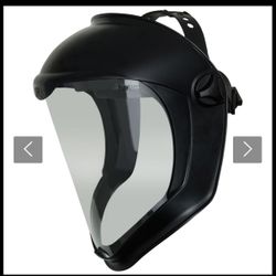 Uvex by Honeywell Bionic Face Shield with Clear Polycarbonate Visor and Anti-Fog/Hard Coat - S8510
