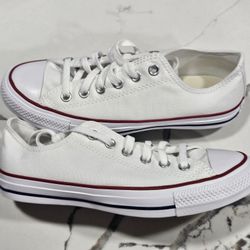 Converse All Star Low Size 6 Mens, 8 Womens Chuck Taylor White 