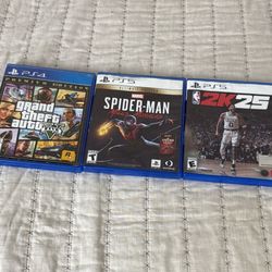 PS4 and PS5 Games 