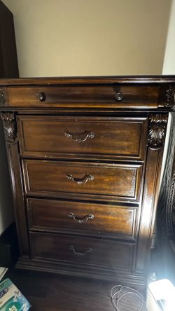 Solid wood dresser $30 must go