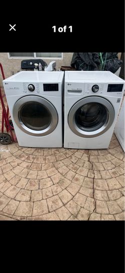 Lg set Wacher And Electric Dyer Combo 2 And 1