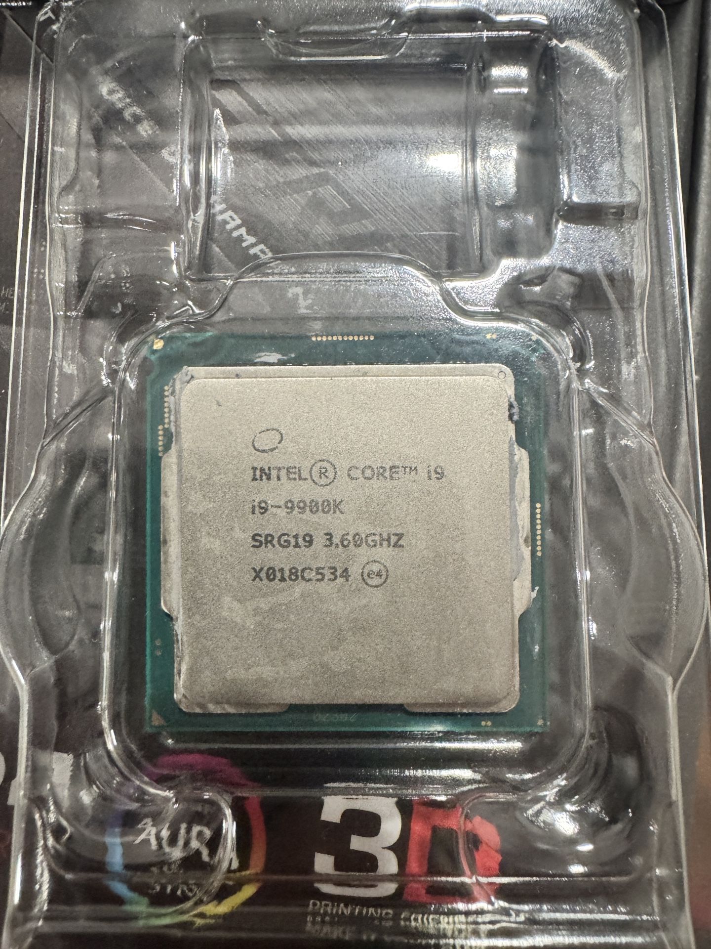 Intel I9 9900k Cpu