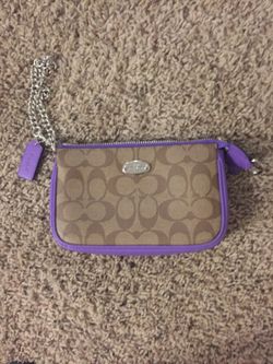 Coach wristlet