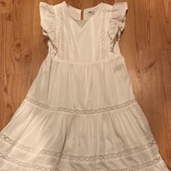 Girls White Dress