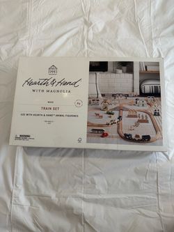 Hearth & Hand with Magnolia Wood Train Set