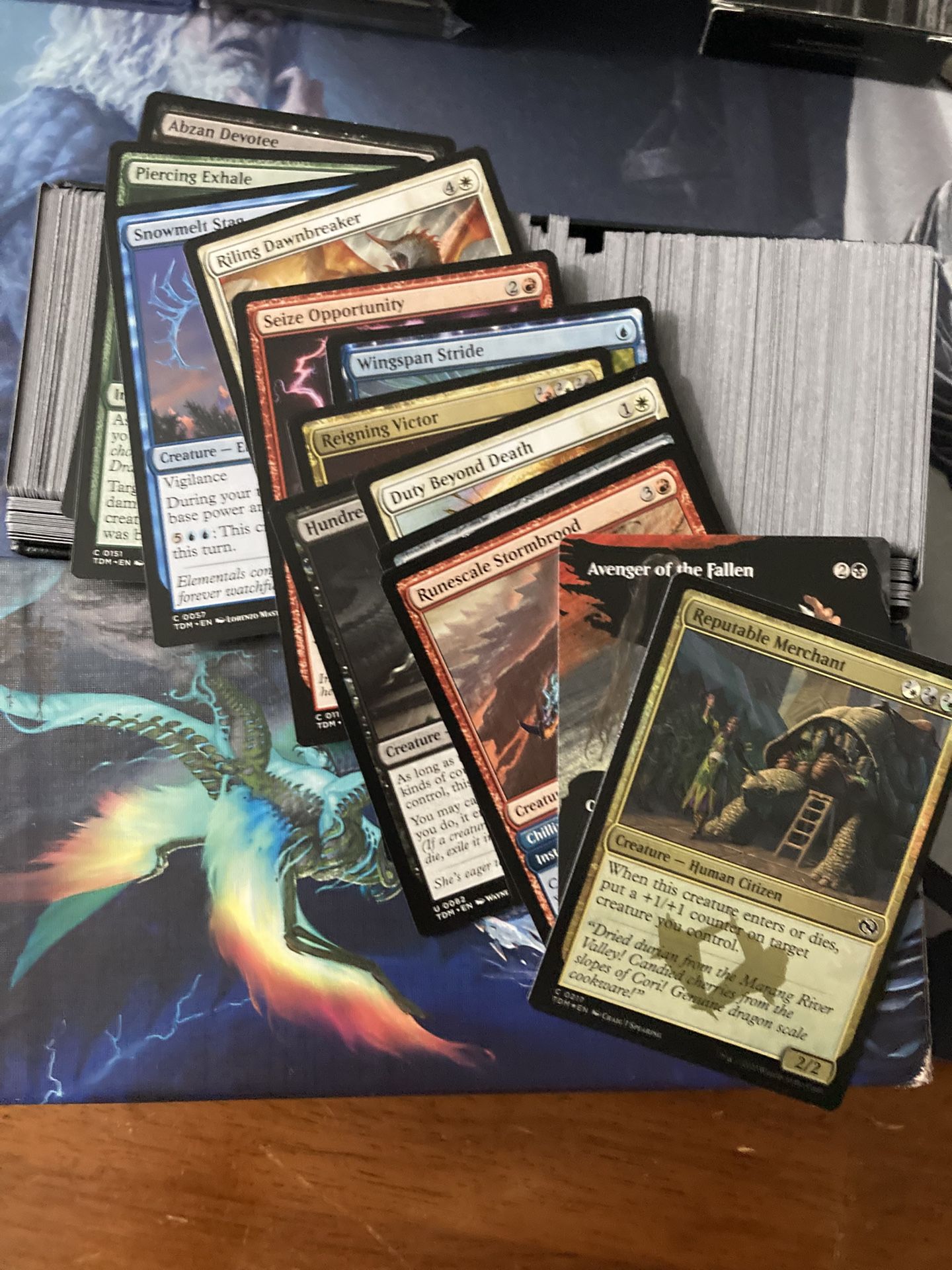 MINT 600 cards. Tarkir collection NEVER PLAYED