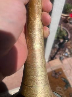Antique H.N. White Master Brass Instrument Bell