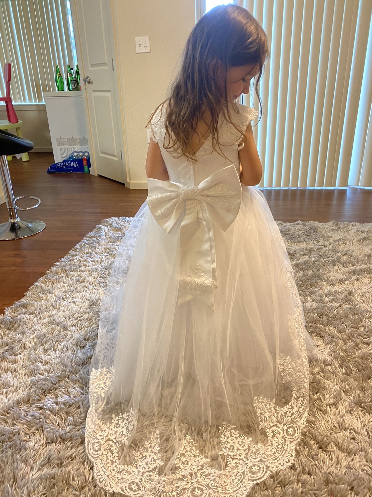 Flower girl dress for 4 years