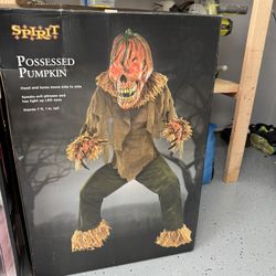 Possessed Pumpkin Animatronic 