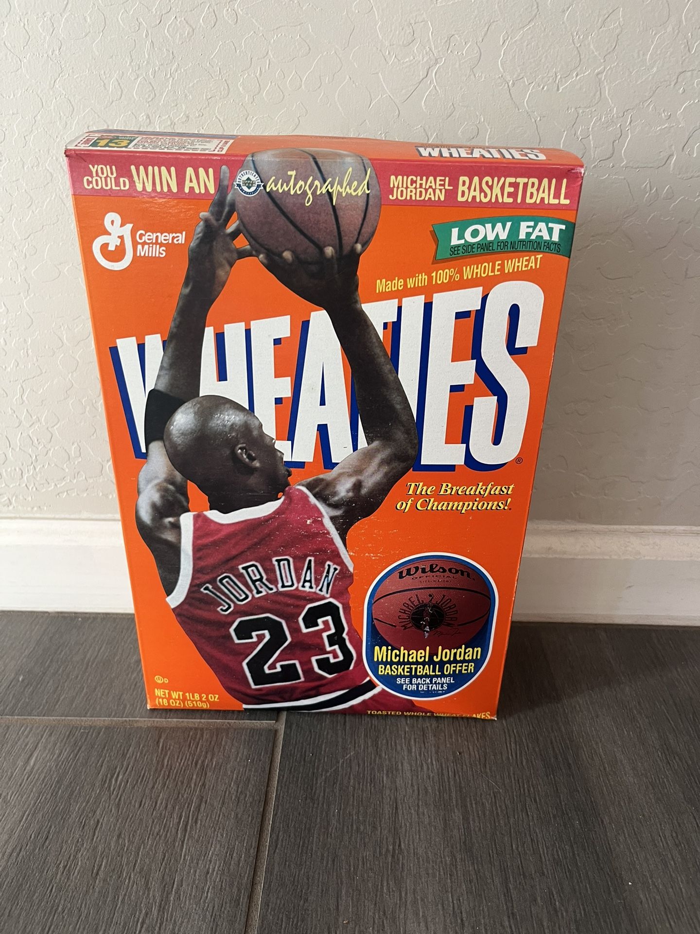 Michael Jordan 1998 Wheaties Box