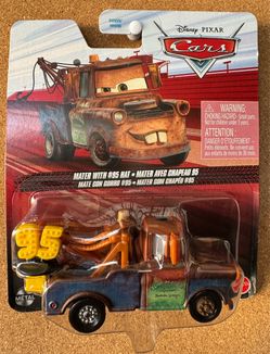 Disney Pixar Cars Mater with #95 Hat Die-Cast