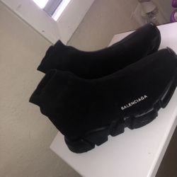 All Black Balenciaga 