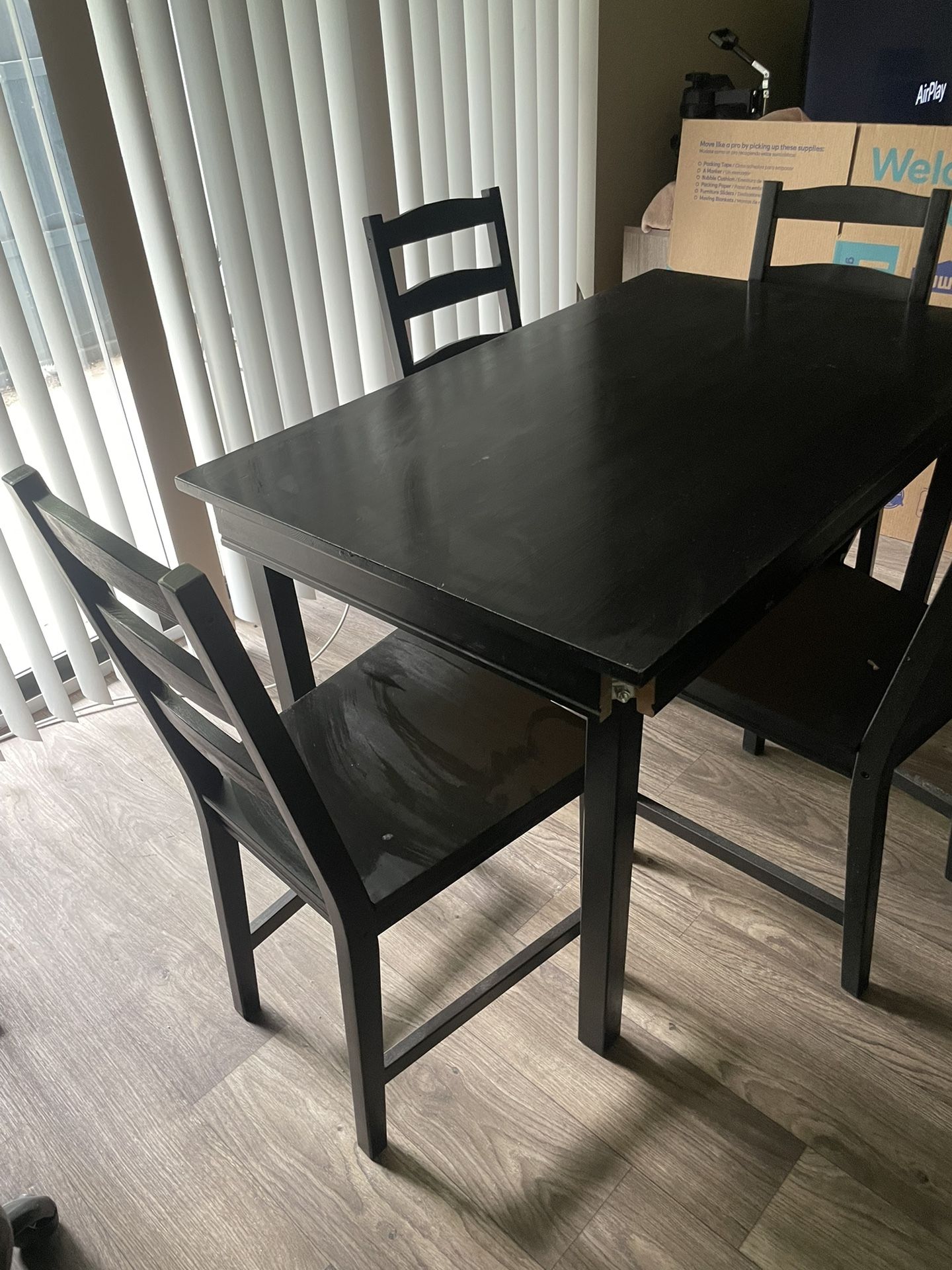 Black Table 