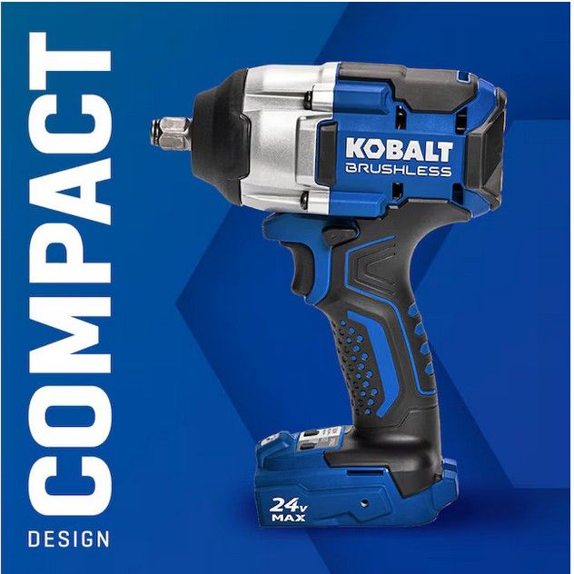 Kobalt 24v 1/2" Impact Wrench