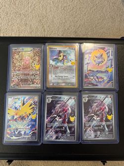 Pokemon 30th Anniversary Card Lot
