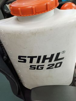 Still Sprayer available if posted