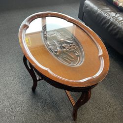 Coffee Table with Glass Top