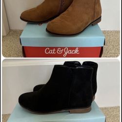 Girls Black Boots Girls Brown Boots Size 12
