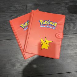 Pokemon Card Book Unused Vintage Rare Pikachu