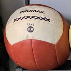 PRO MAX 6 LB. WALL BALL 
 :  4lb.  8lb.  10lb.  12lb.  14lb.  WALL  BALLS  AVAILABLE   &  20lb.  25lb.  30lb.  SLAM  BALLS  AVAILABLE 
