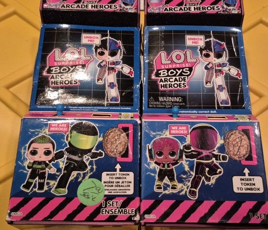 New Lol Surprise Dolls Arcade Boys