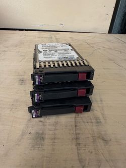 HP 146GB 10K SAS Server Hard Drives – 3 Pack