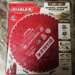 12" / 44T General Purpose Wood Blade 