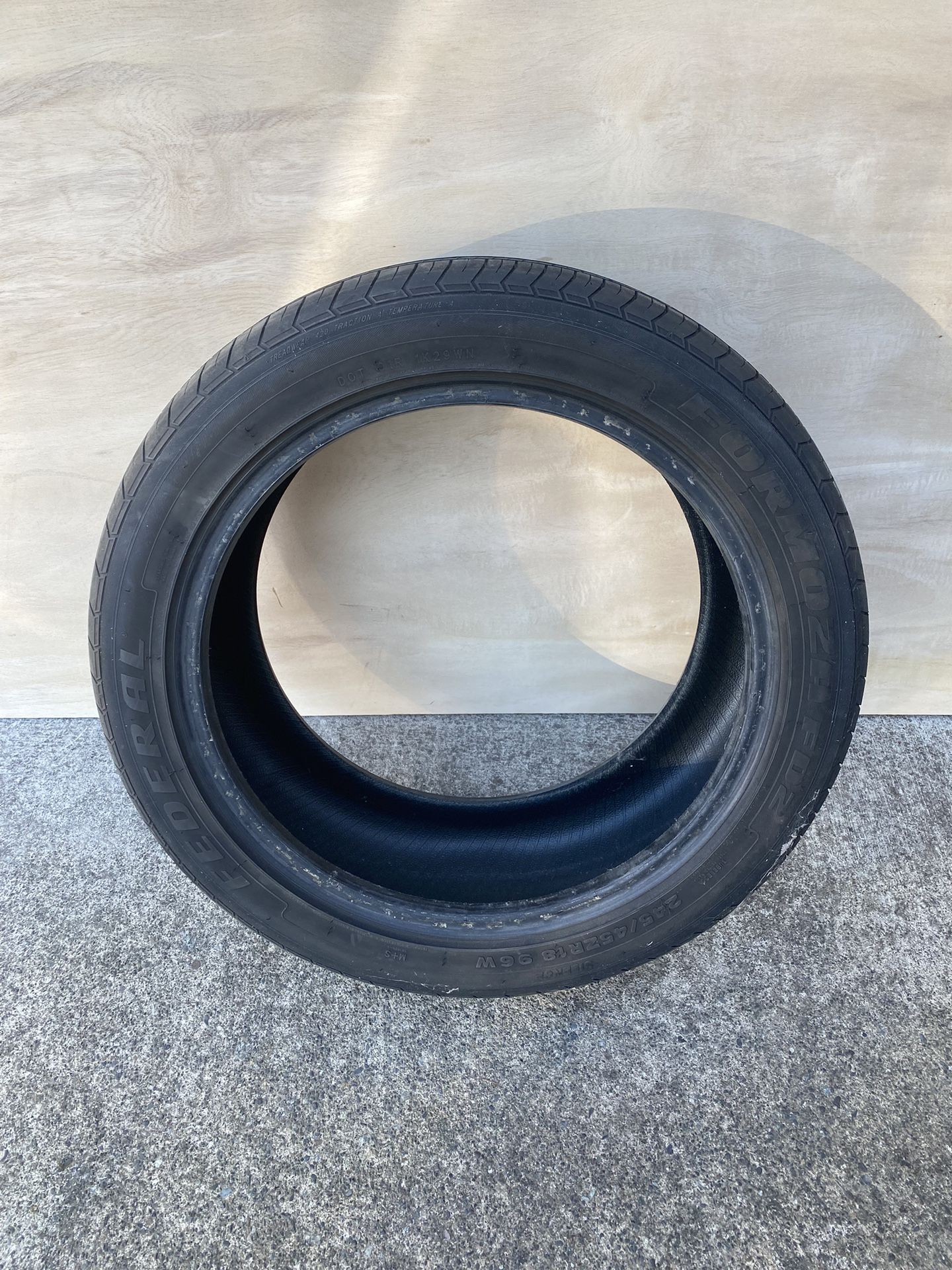 Federal Tire 245/45/18 FREE