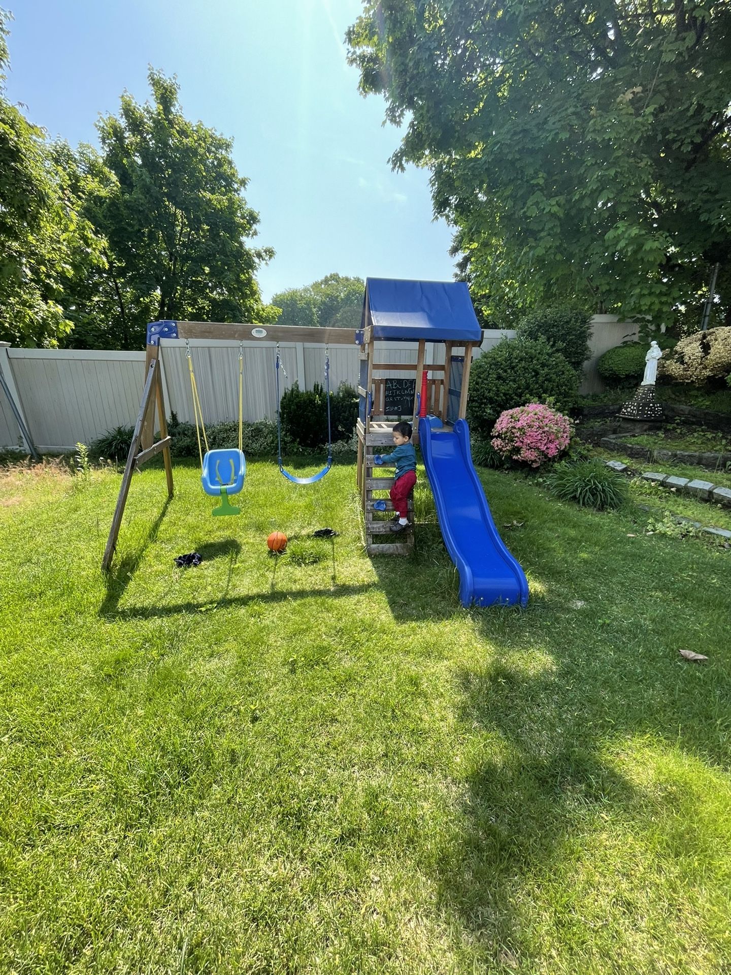 Children Play Set. Comes With An Extra Swing (not In Photo)