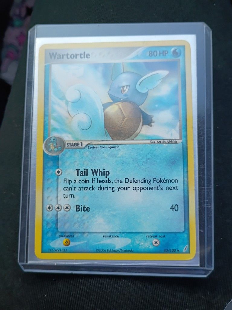POKEMON CARDS - WARTORTLE