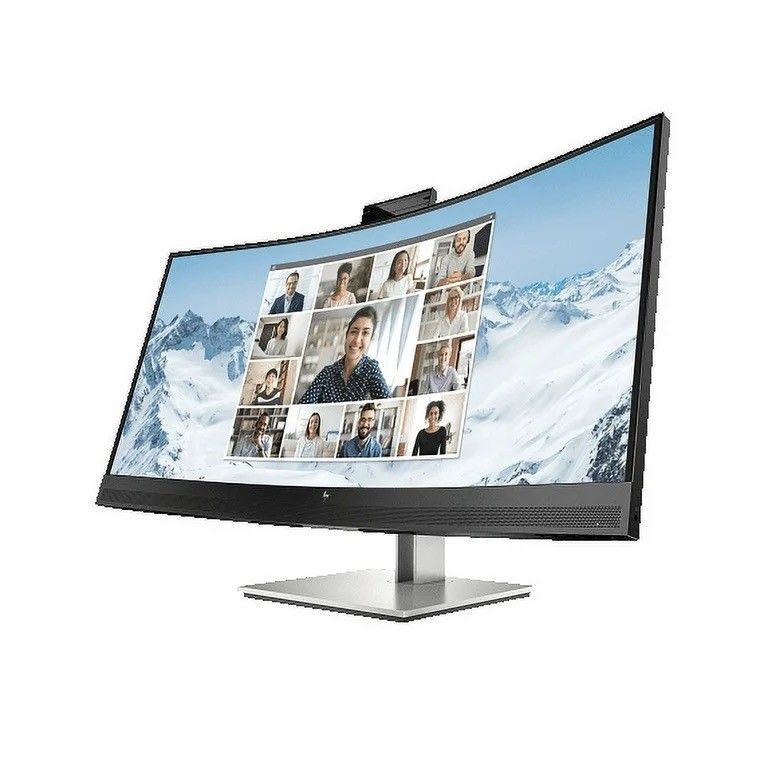 HP E34m G4 WQHD Curved USB-C Conferencing Monitor