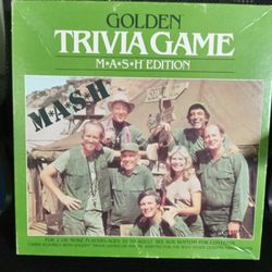 GOLDEN TRIVIA GAME  M*A*S*H EDITION. 