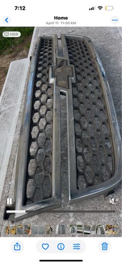 Chevy Front Grille with Bowtie Emblem