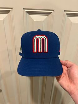 New Era Fitted Mexico Hat Blue 7 1/4