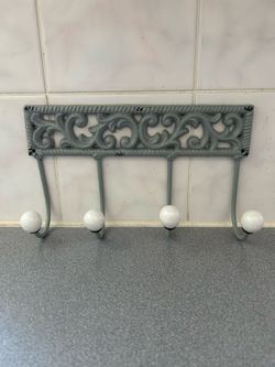 Vintage Metal Wall Rack
