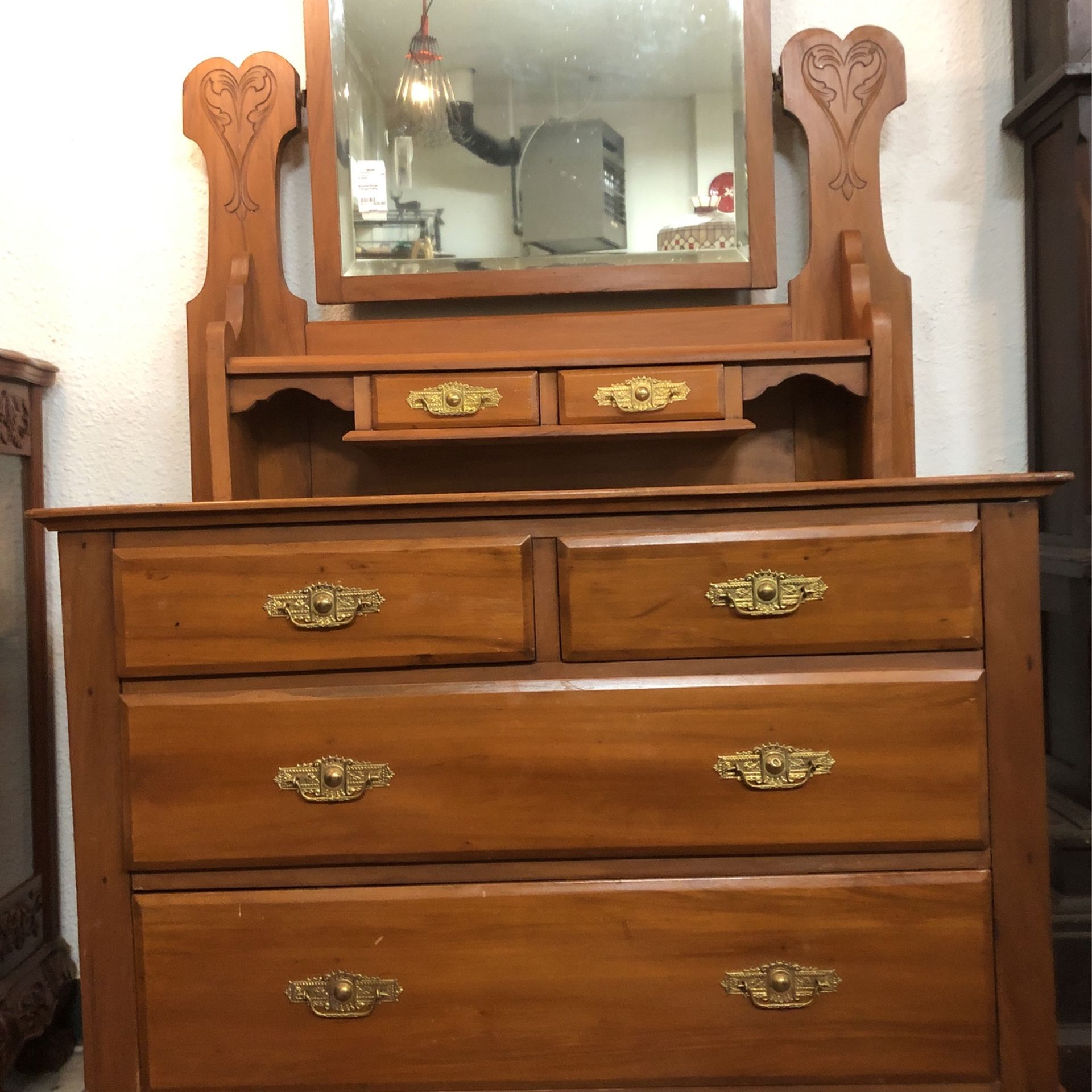 vintage seven drawer vanity dresser for Sale in Portland, OR