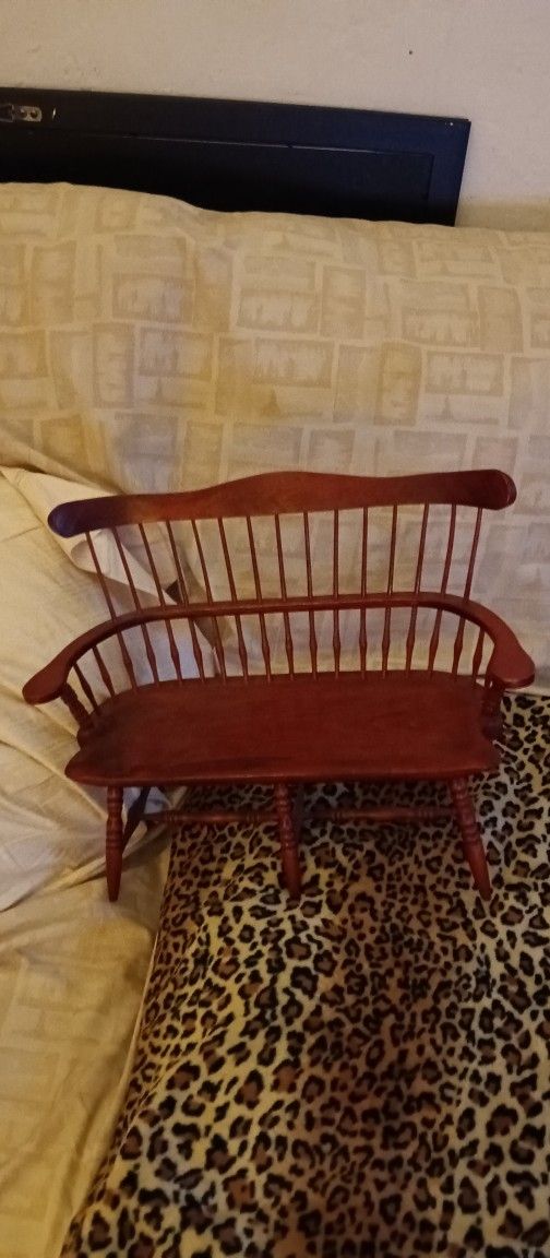 Vintage Doll Bench