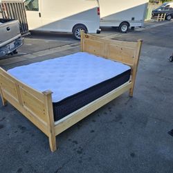 Queen Bed And Mattress
