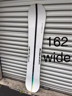 Burton Custom EST center channel Flying V rocker Snowboard   162w