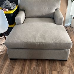 Comfy couch Crate& Barrel
